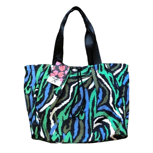 Diane Von Furstenberg Handbags - Diane Von Furstenberg DVF X Target Disco Zebra Large Tote Bag